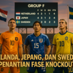 Prediksi Grup F Piala Dunia 2026: Belanda Waspada Brasil