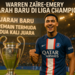 Warren Zaire-Emery, Travel Sejarah Baru Sepak Bola Eropa