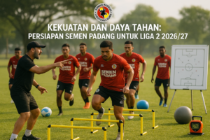 alt_text: Poster Semen Padang: Kuat secara fisik dan hebat dalam pemasaran.