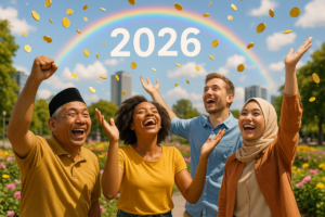 alt_text: "Travel Rezeki 2026: Tiga zodiak siap meraih puncak kekayaan."